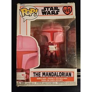 Funko Pop! Vinyl: Star Wars - The Mandalorian (Pink) #495